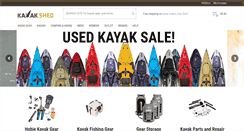Desktop Screenshot of kayakshed.com